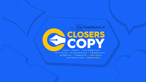 closers copy Ai tool for writing